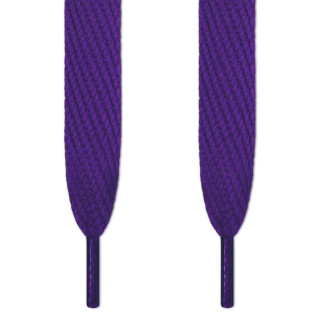 Super brede violette snørebånd